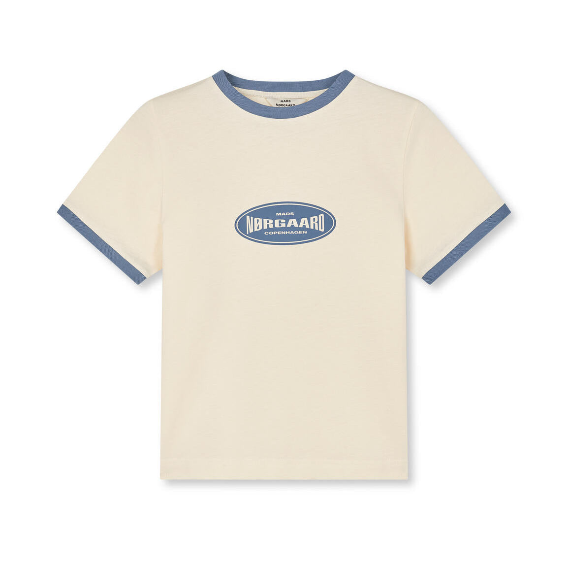 Cotton Jersey Trinity t-shirt - Vanilla Ice/Faded Denim